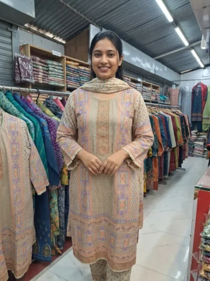 Ready Three Piece-Pure Cotton